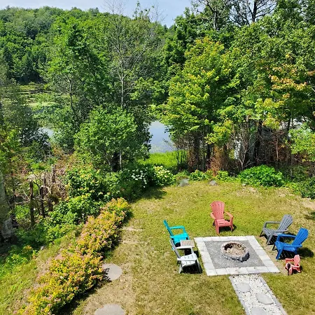 Chalet Familial, Vue Sur Le Lac Saint-Calixte Exterior photo